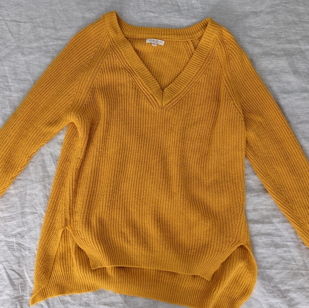 Mustard sweater